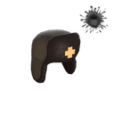 Unusual Gentleman's Ushanka (Flaming Lantern)