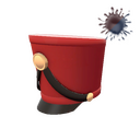 Unusual Stout Shako (Flaming Lantern)