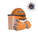 Unusual Hazard Handler (Celestial Starburst)