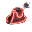 Strange Unusual Ludicrously Lunatic Lunon Fedora (Otherworldly Weather)