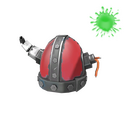 Unusual Tyrantium Helmet (Scorching Flames)