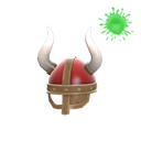 Unusual Valhalla Helm (Haunted Ghosts)
