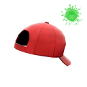 Unusual Backwards Ballcap (Scorching Flames)