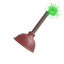 Unusual Handyman's Handle (Green Confetti)
