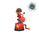 Unusual Bazaar Bauble (Orbiting Planets)
