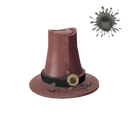 Unusual Pure Tin Capotain (Orbiting Fire)