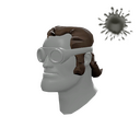 Self-Made Peacenik's Ponytail (Community Sparkle)