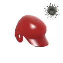 Unusual Batter's Helmet (Orbiting Planets)