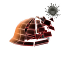 Unusual Defragmenting Hard Hat 17% (Terror-Watt)