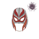 Unusual Large Luchadore (Orbiting Planets)