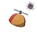 Unusual Pyro's Beanie (Scorching Flames)