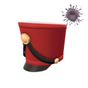 Unusual Stout Shako (Orbiting Fire)