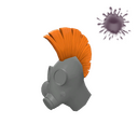 Unusual Flamehawk (Haunted Ghosts)