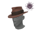 Unusual Brimmed Bootlegger (The Bone Zone)