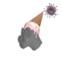 Unusual Melted Mop (Orbiting Planets)