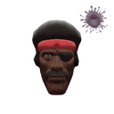 Unusual Demoman's Fro (Eerie Orbiting Fire)