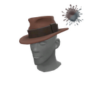 Strange Unusual Brimmed Bootlegger (Celestial Starburst)