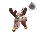 Unusual Reindoonibeanie (Scorching Flames)