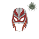 Unusual Large Luchadore (Bubbling)