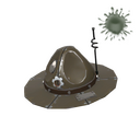 Unusual Full Metal Drill Hat (Miami Nights)