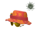 Unusual Hawaiian Hunter (Refracting Fractals)