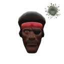 Unusual Demoman's Fro (Orbiting Fire)