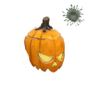 Strange Unusual Hollowed Helm (Gravelly Ghoul)