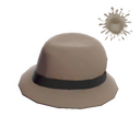 Unusual Flipped Trilby (Nuts n' Bolts)