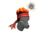 Unusual Fire Fighter (Orbiting Planets)