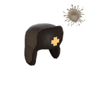Unusual Gentleman's Ushanka (Orbiting Fire)