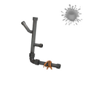 Unusual Plumber's Pipe (Scorching Flames)