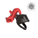 Unusual Dark Falkirk Helm (Orbiting Fire)
