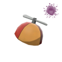 Unusual Pyro's Beanie (Orbiting Planets)