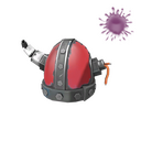Unusual Tyrantium Helmet (Kill-a-Watt)