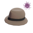 Unusual Flipped Trilby (Orbiting Planets)