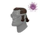Unusual Peacenik's Ponytail (Orbiting Planets)
