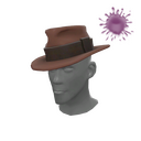 Unusual Brimmed Bootlegger (Nuts n' Bolts)