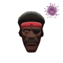 Unusual Demoman's Fro (Bubbling)