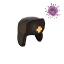 Unusual Gentleman's Ushanka (Orbiting Fire)