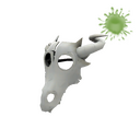 Unusual Pyromancer's Mask (Scorching Flames)