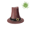 Unusual Pure Tin Capotain (Nuts n' Bolts)