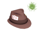 Unusual Hat of Cards (Orbiting Fire)