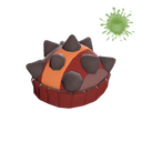 Unusual Bomb Beanie (Mirthful Mistletoe)