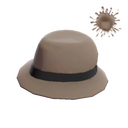 Unusual Flipped Trilby (Nuts n' Bolts)