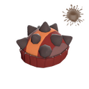 Unusual Bomb Beanie (Mirthful Mistletoe)