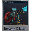 With the sword (Foil)