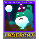 Wizzord the Magic Space Frog (Foil Trading Card)