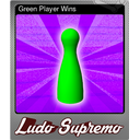 Green Player Wins (Foil)
