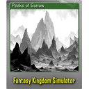 Peaks of Sorrow (Foil)