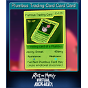 Plumbus Trading Card Card Card